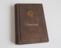 Preview: Stammbuch "Lebensbaum" aus Nappaleder-Vintageart, braun mit goldenem Schrift